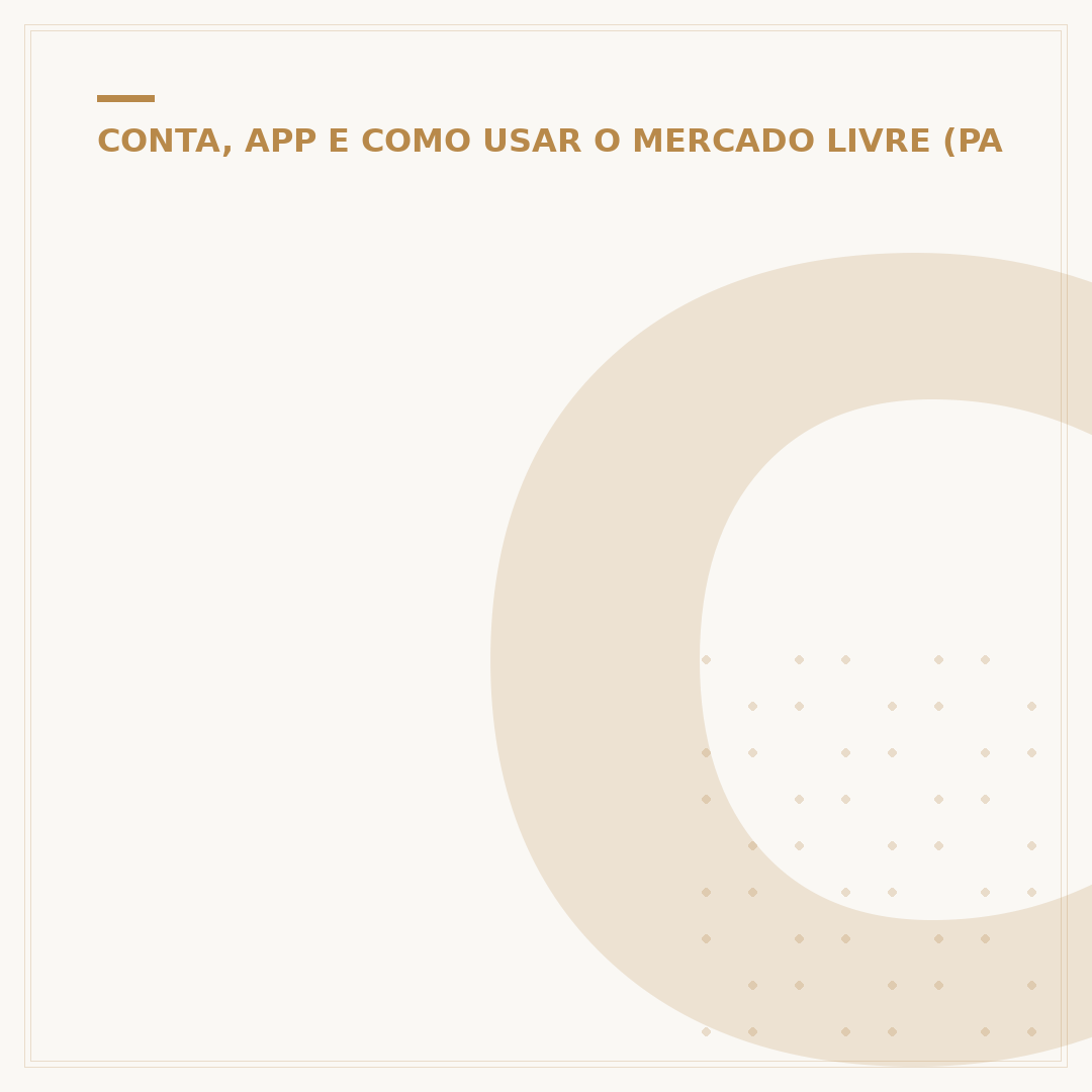 Como acessar o perfil social no Mercado Livre