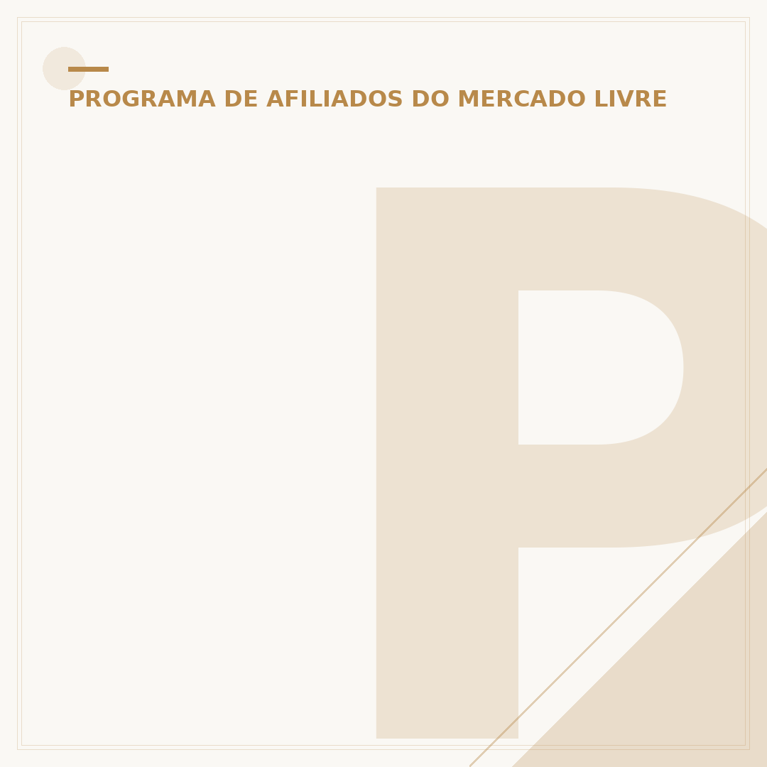 Posso comprar pelo meu link de afiliado Mercado Livre?