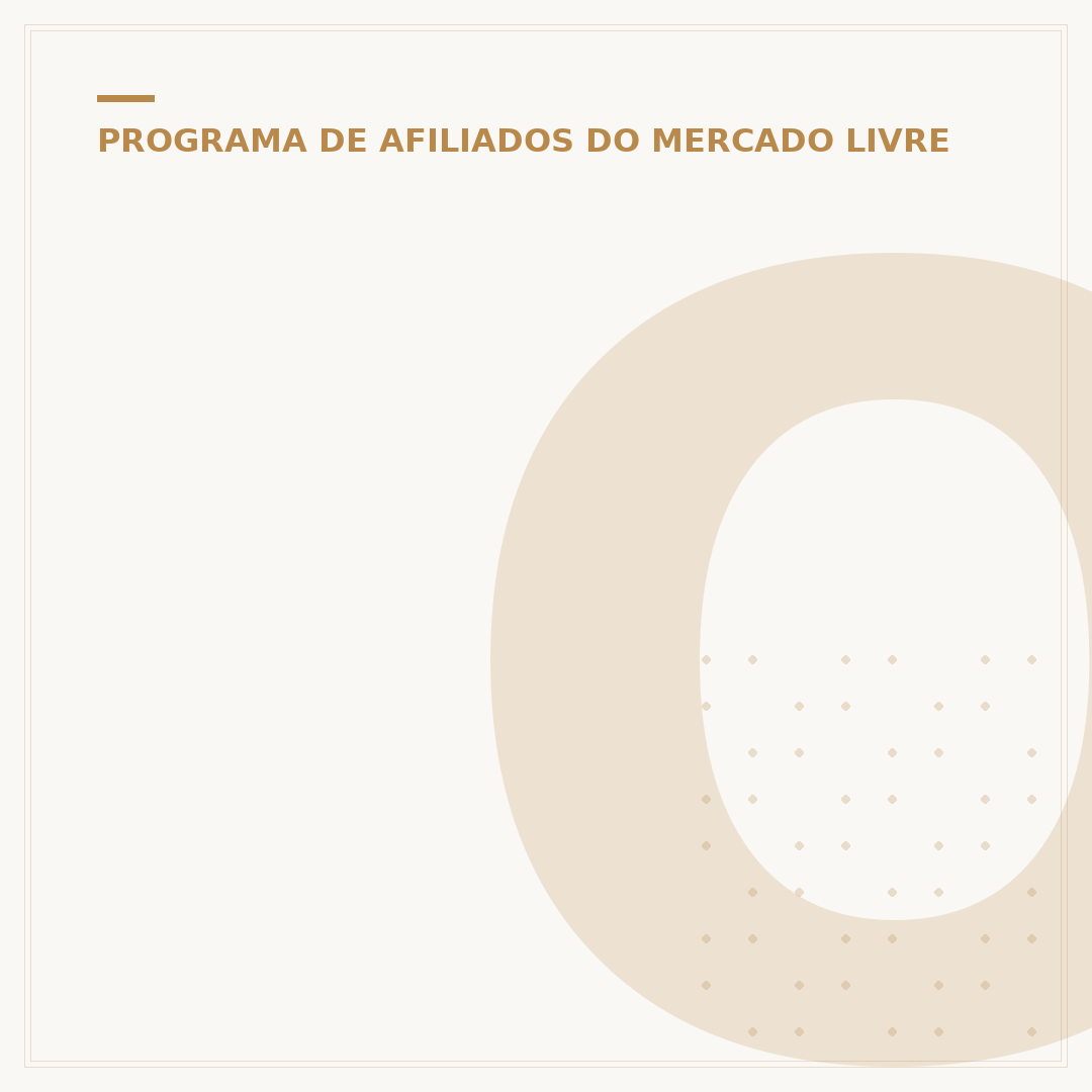 Onde cai o dinheiro de afiliado no Mercado Livre