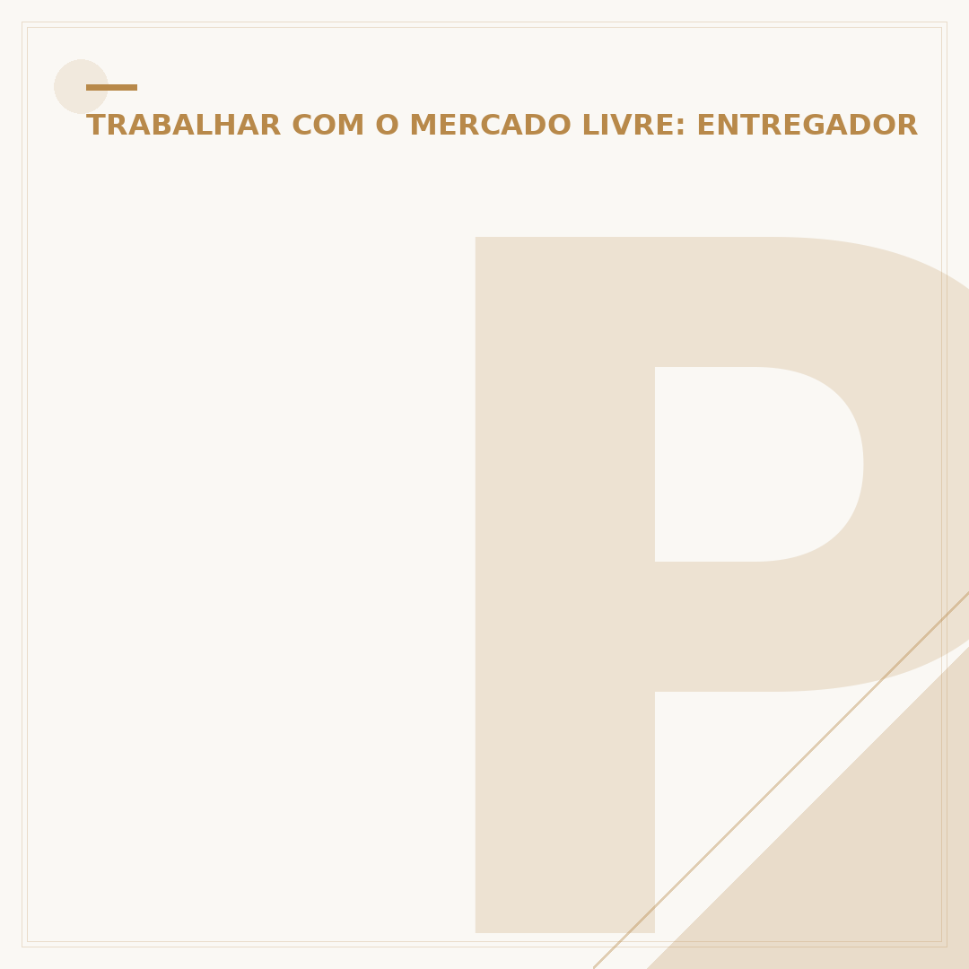 Precisa ter MEI para trabalhar no Mercado Livre?