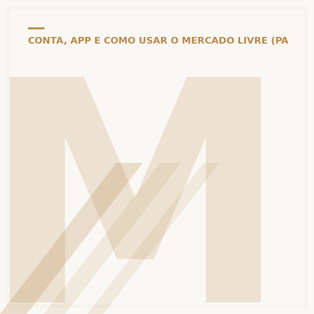 Mercado Livre: Não consigo validar minha conta