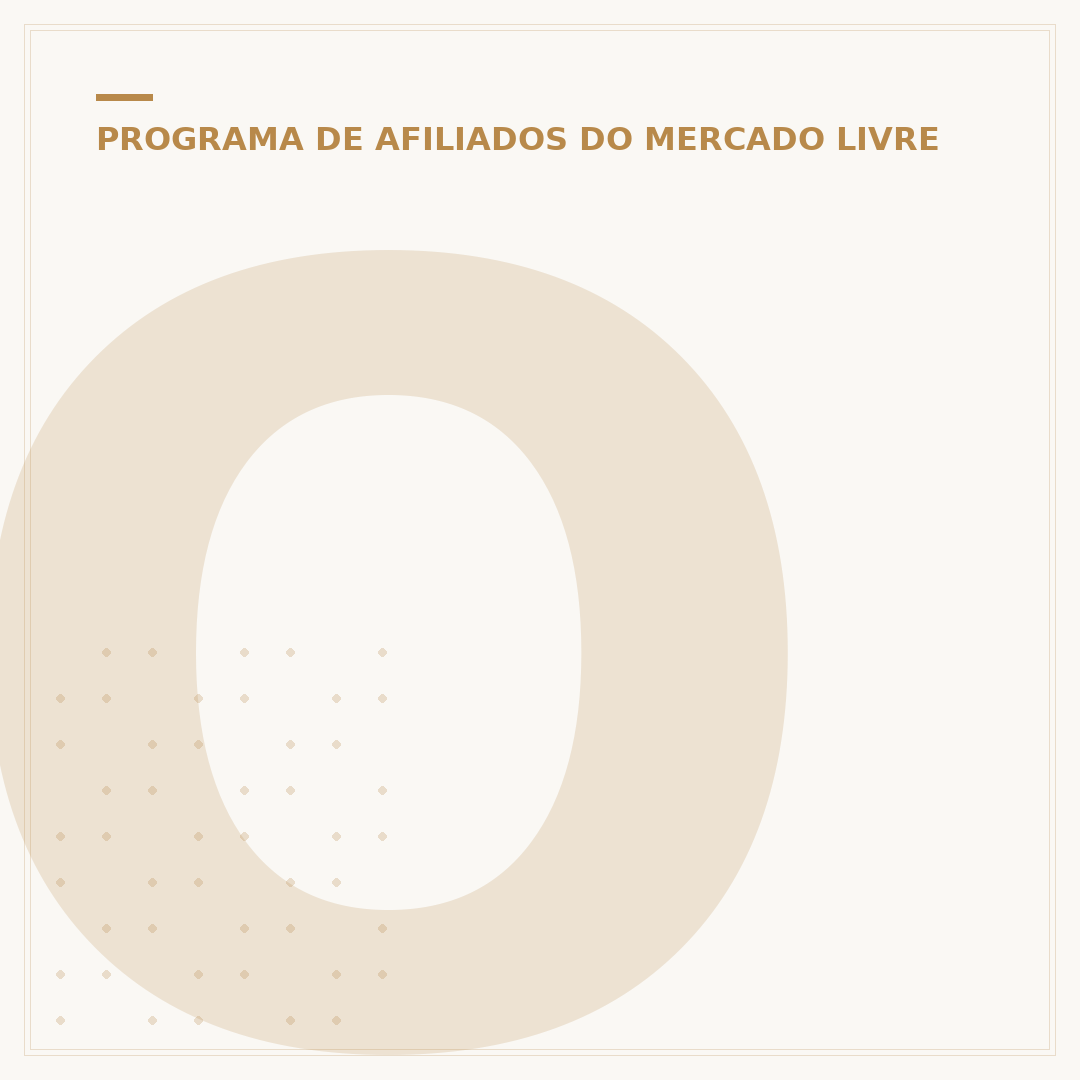 Onde vejo as comissões de afiliado do Mercado Livre?