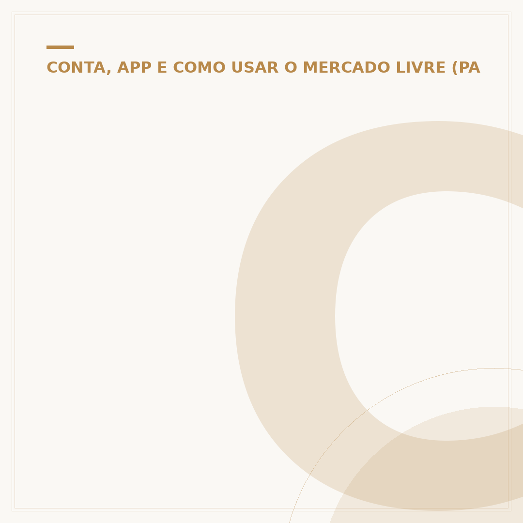 Como sair da conta do Mercado Livre pelo PC