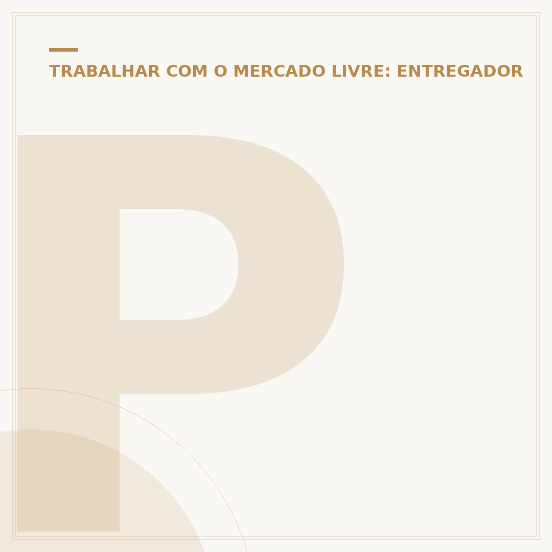 Passo a passo para ser entregador do Mercado Livre