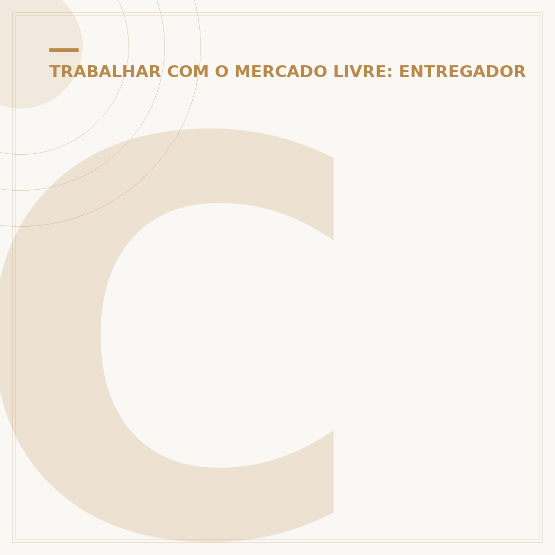 Como trabalhar fazendo entrega pro Mercado Livre