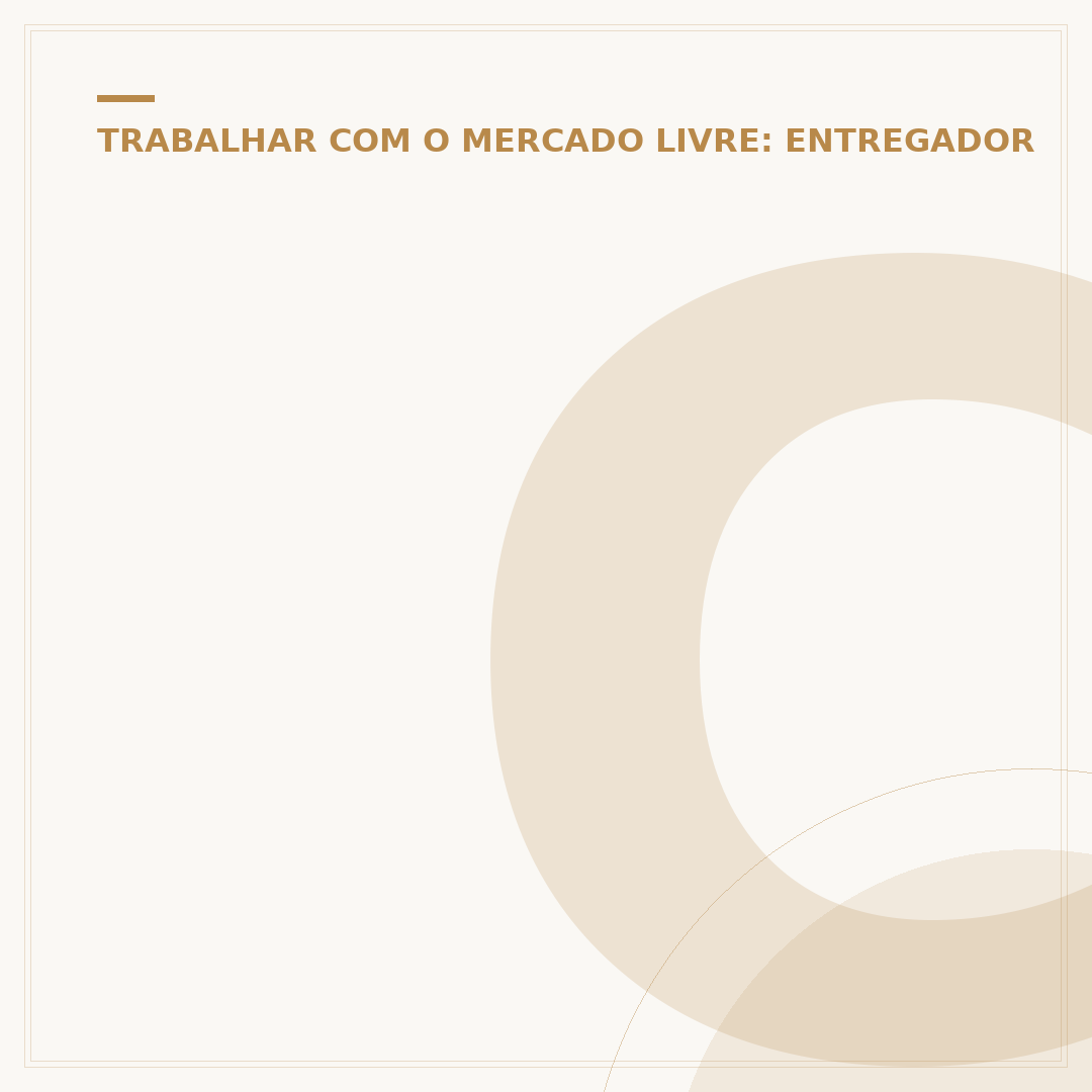 Como trabalhar no Mercado Livre sem carro: guias e opções