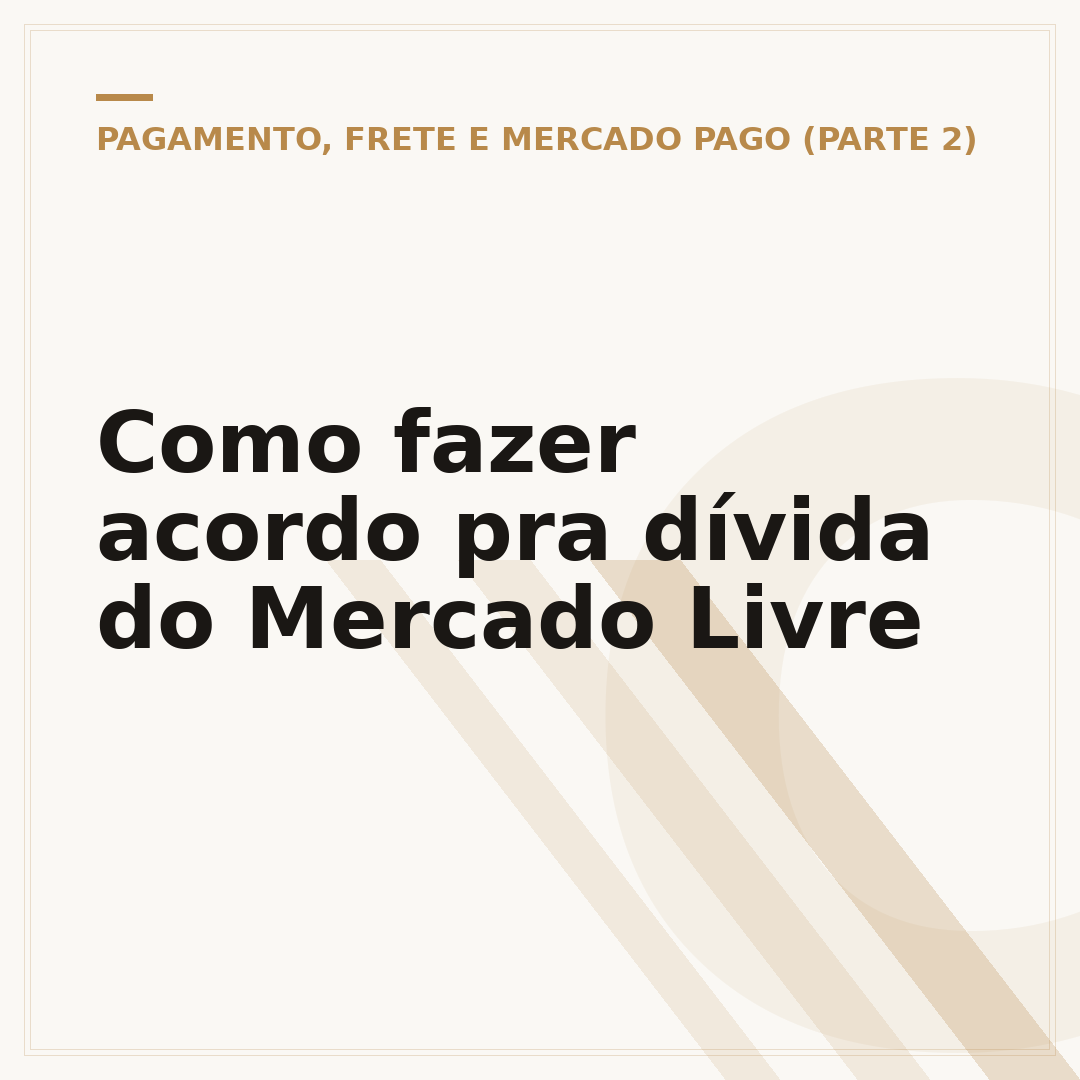 Como fazer acordo pra dívida do Mercado Livre