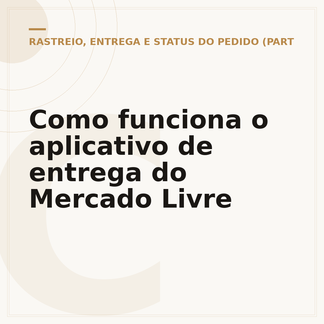 Como funciona o aplicativo de entrega do Mercado Livre