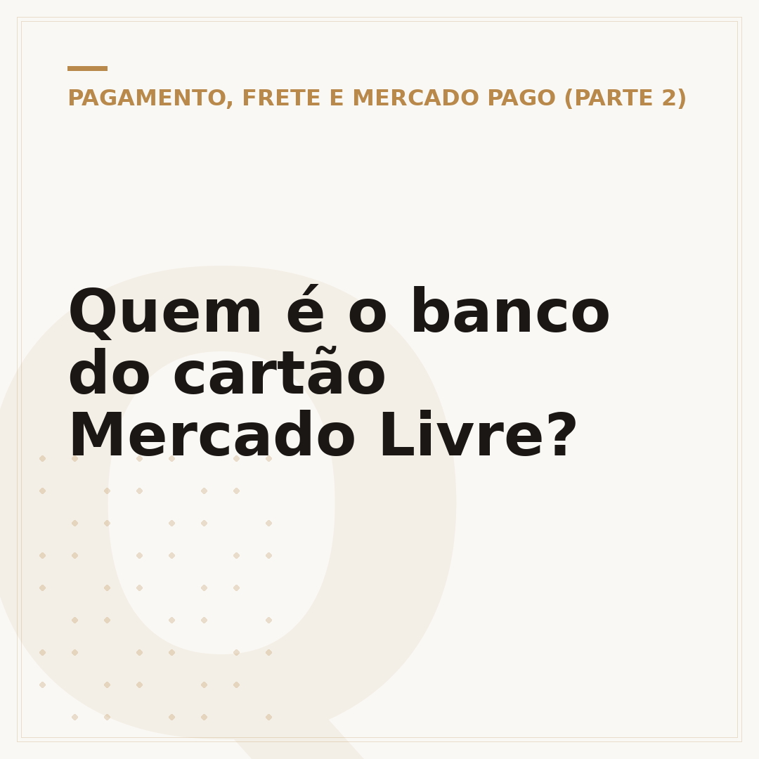Quem é o banco do cartão Mercado Livre?