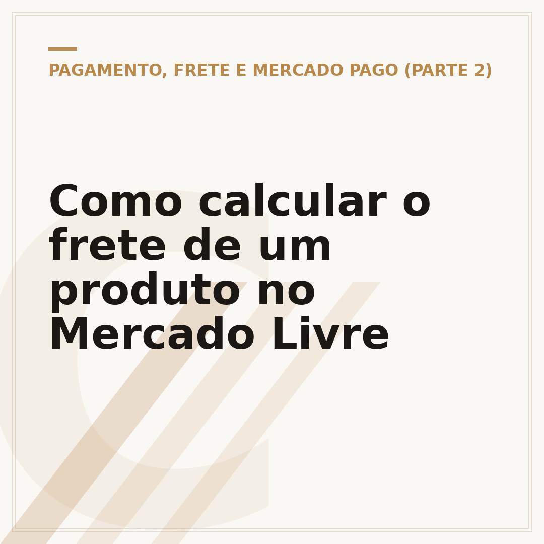 Como calcular o frete de um produto no Mercado Livre
