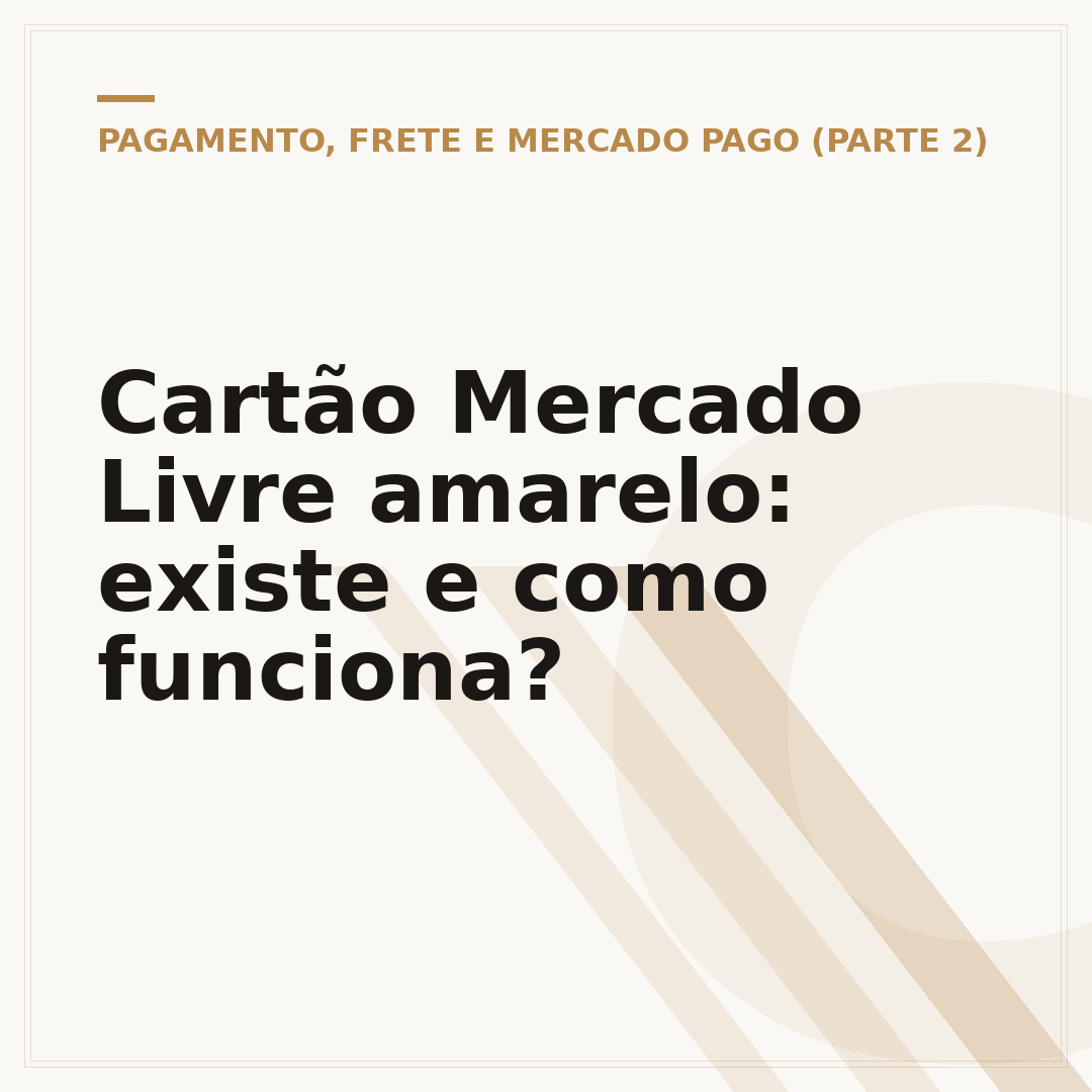 Cartão Mercado Livre amarelo: existe e como funciona?