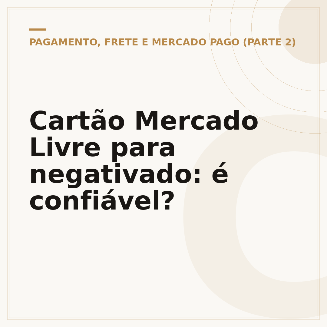 Cartão Mercado Livre para negativado: é confiável?