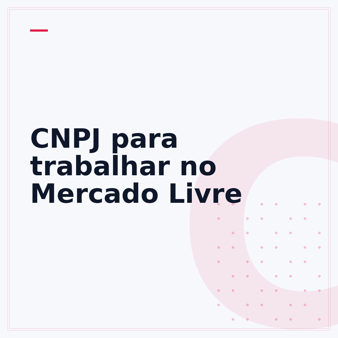 CNPJ para trabalhar no Mercado Livre