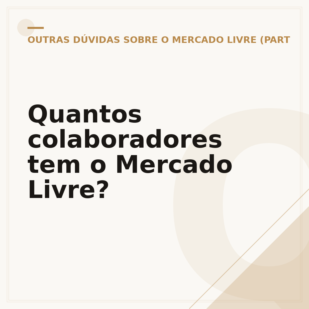 Quantos colaboradores tem o Mercado Livre?