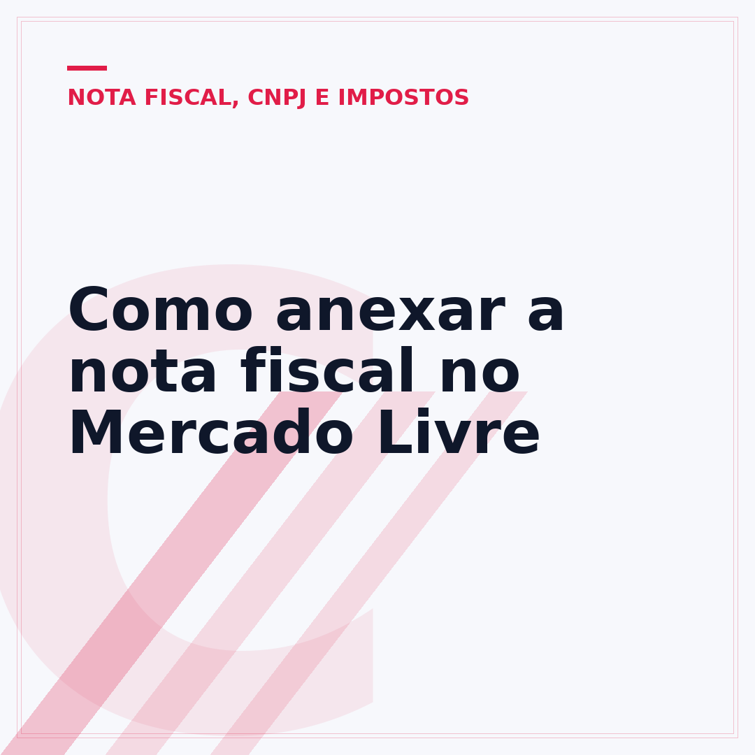 Como anexar a nota fiscal no Mercado Livre