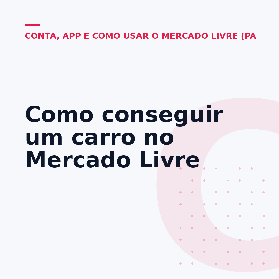 Como conseguir um carro no Mercado Livre