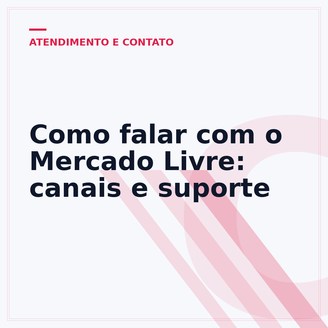 Como falar com o Mercado Livre: canais e suporte