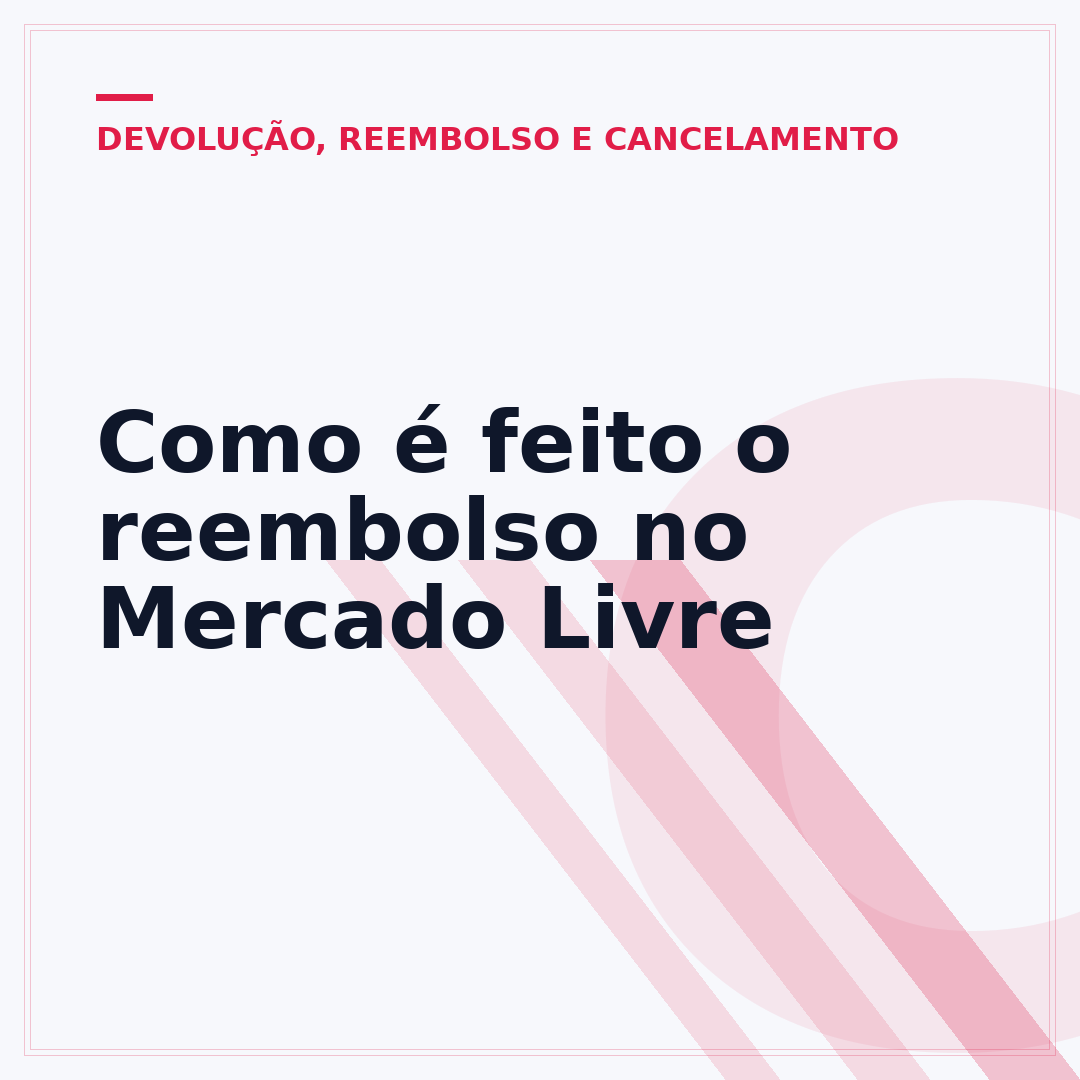 Como é feito o reembolso no Mercado Livre