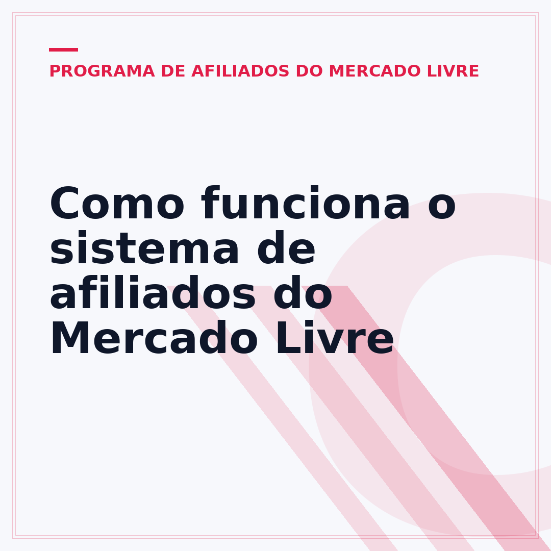Como funciona o sistema de afiliados do Mercado Livre