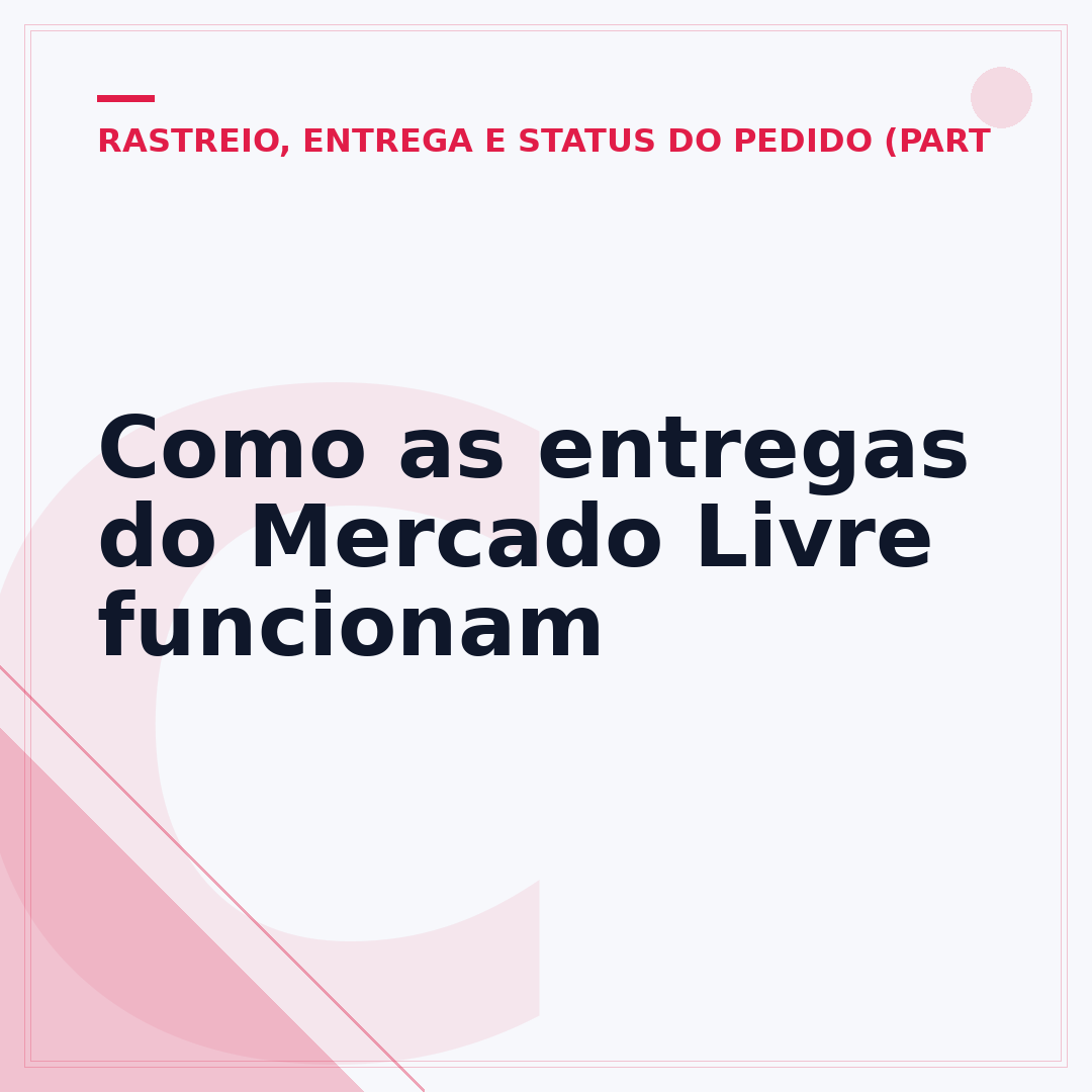 Como as entregas do Mercado Livre funcionam