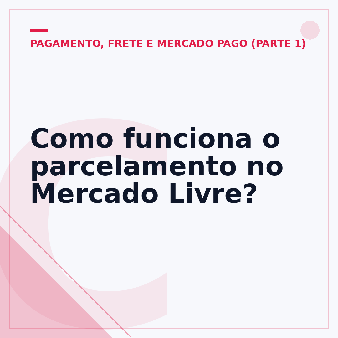 Como funciona o parcelamento no Mercado Livre?