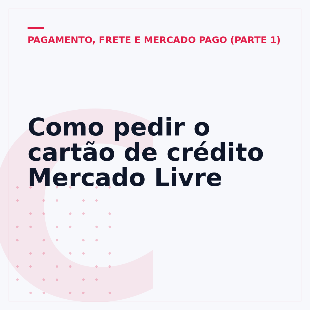 Como pedir o cartão de crédito Mercado Livre