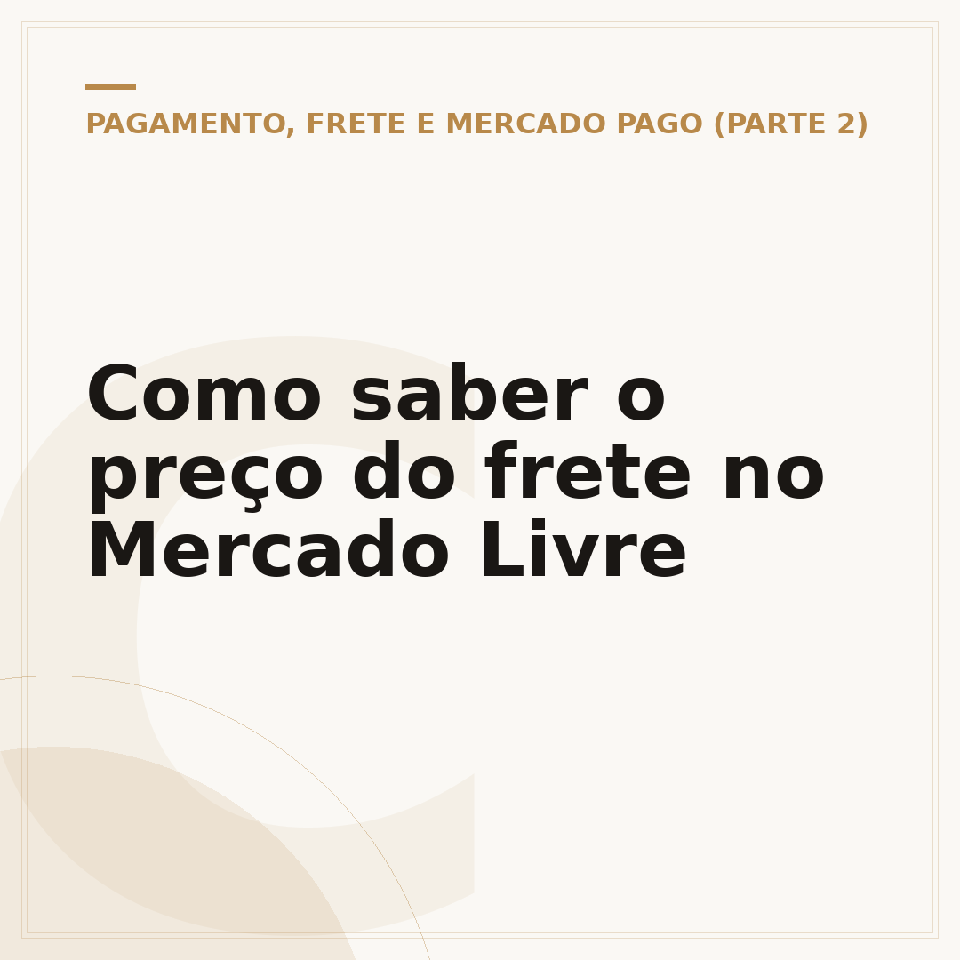 Como saber o preço do frete no Mercado Livre