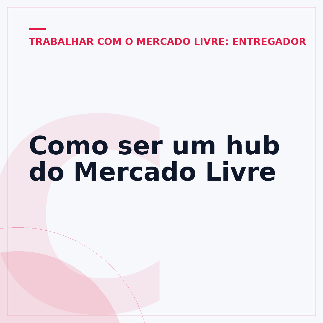 Como ser um hub do Mercado Livre