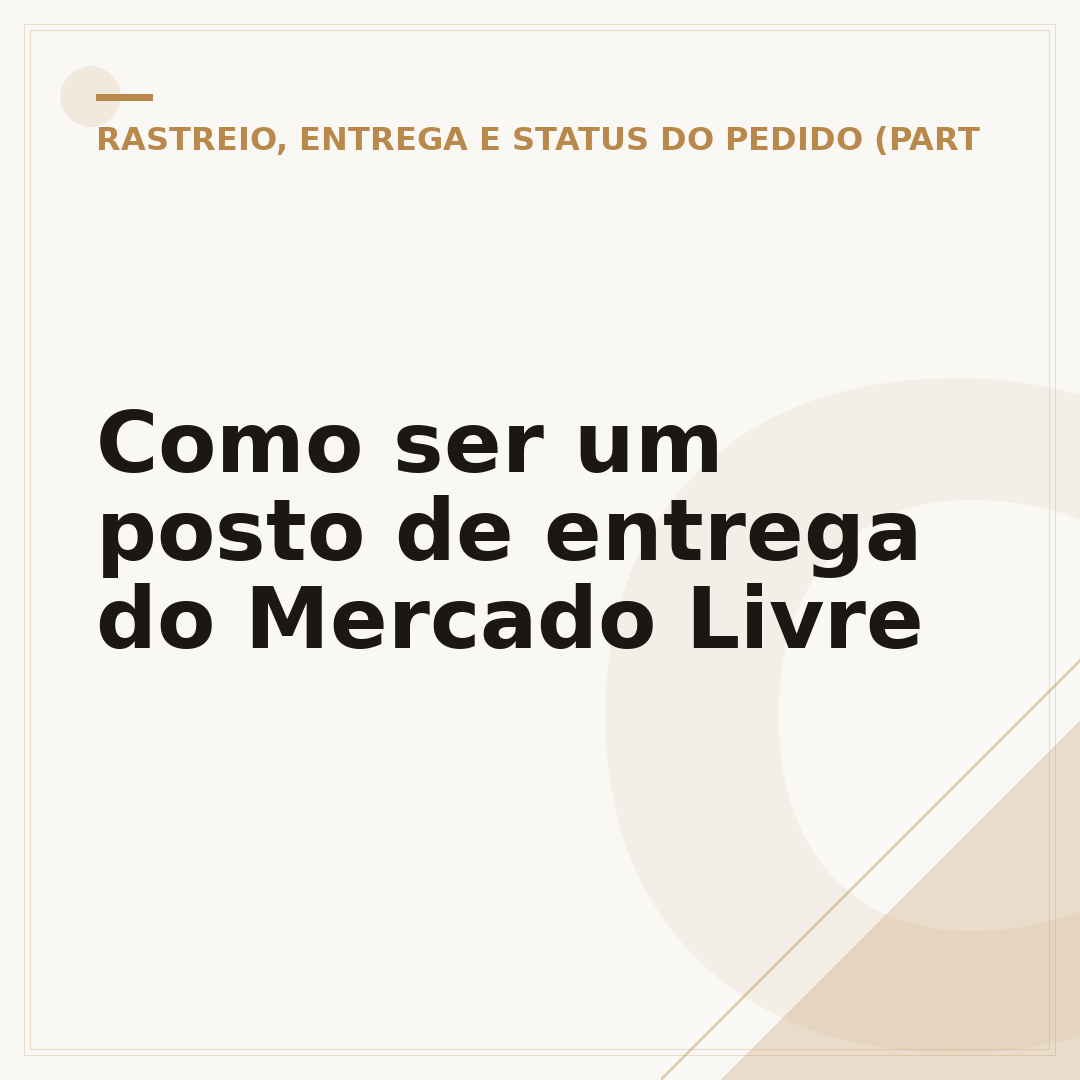 Como ser um posto de entrega do Mercado Livre