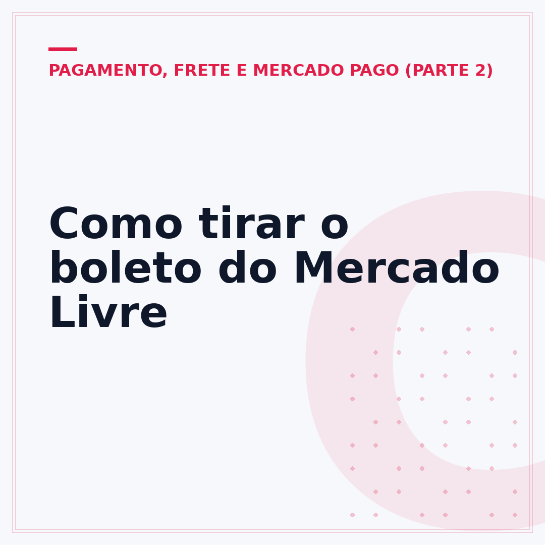 Como tirar o boleto do Mercado Livre
