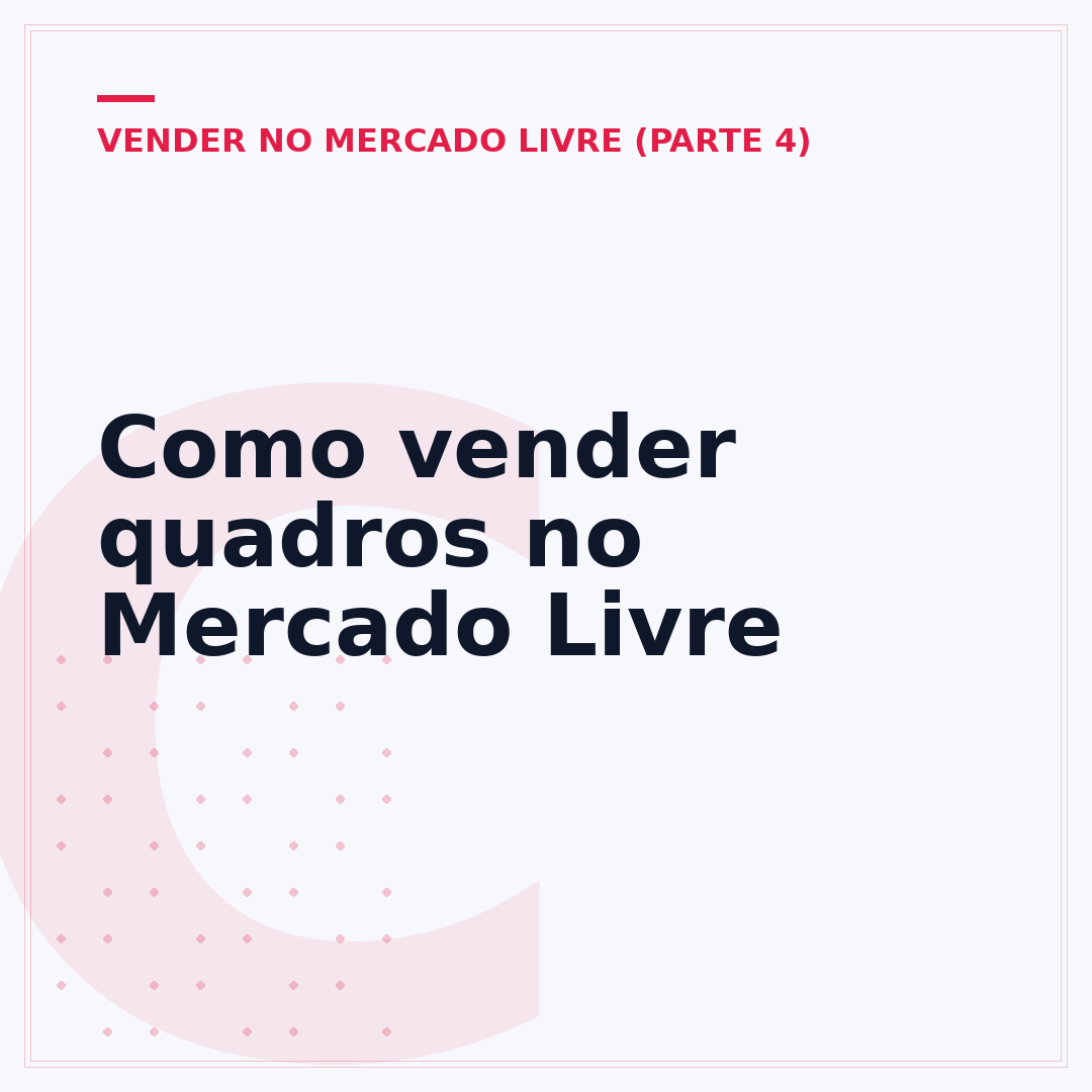 Como vender quadros no Mercado Livre