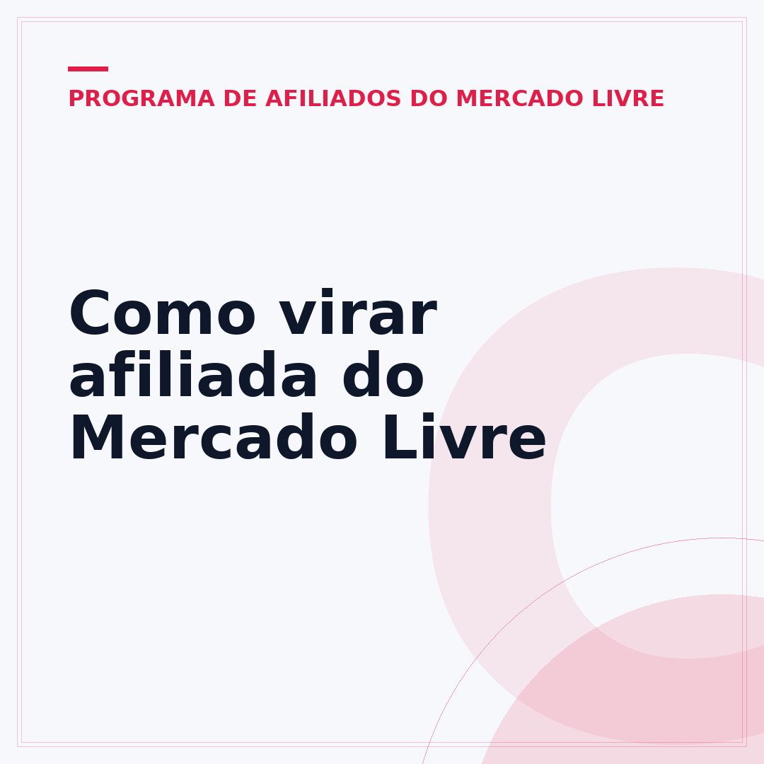 Como virar afiliada do Mercado Livre