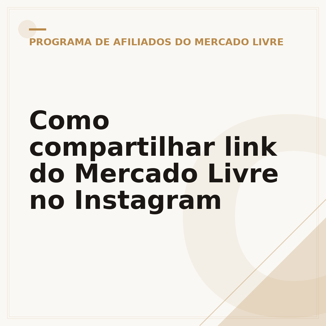 Como compartilhar link do Mercado Livre no Instagram