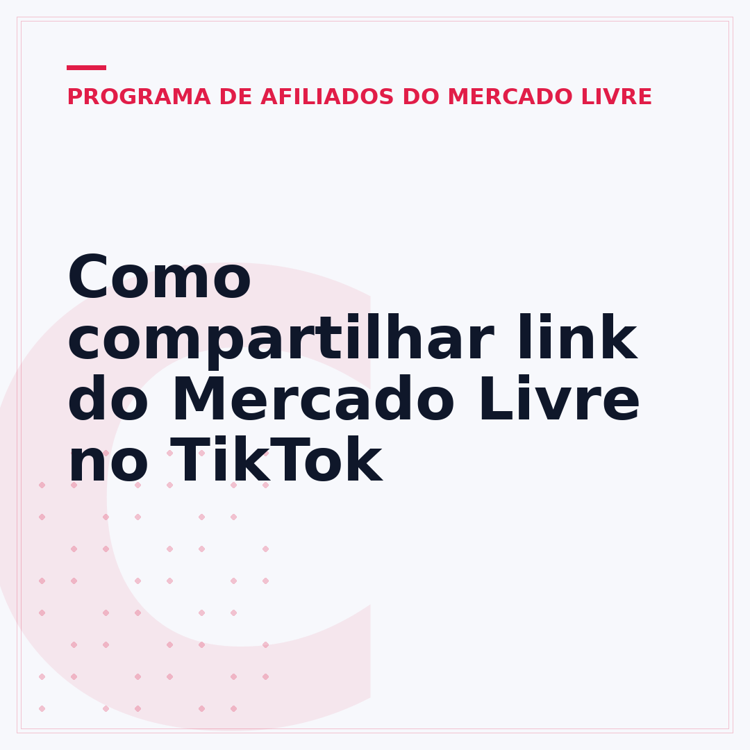 Como compartilhar link do Mercado Livre no TikTok