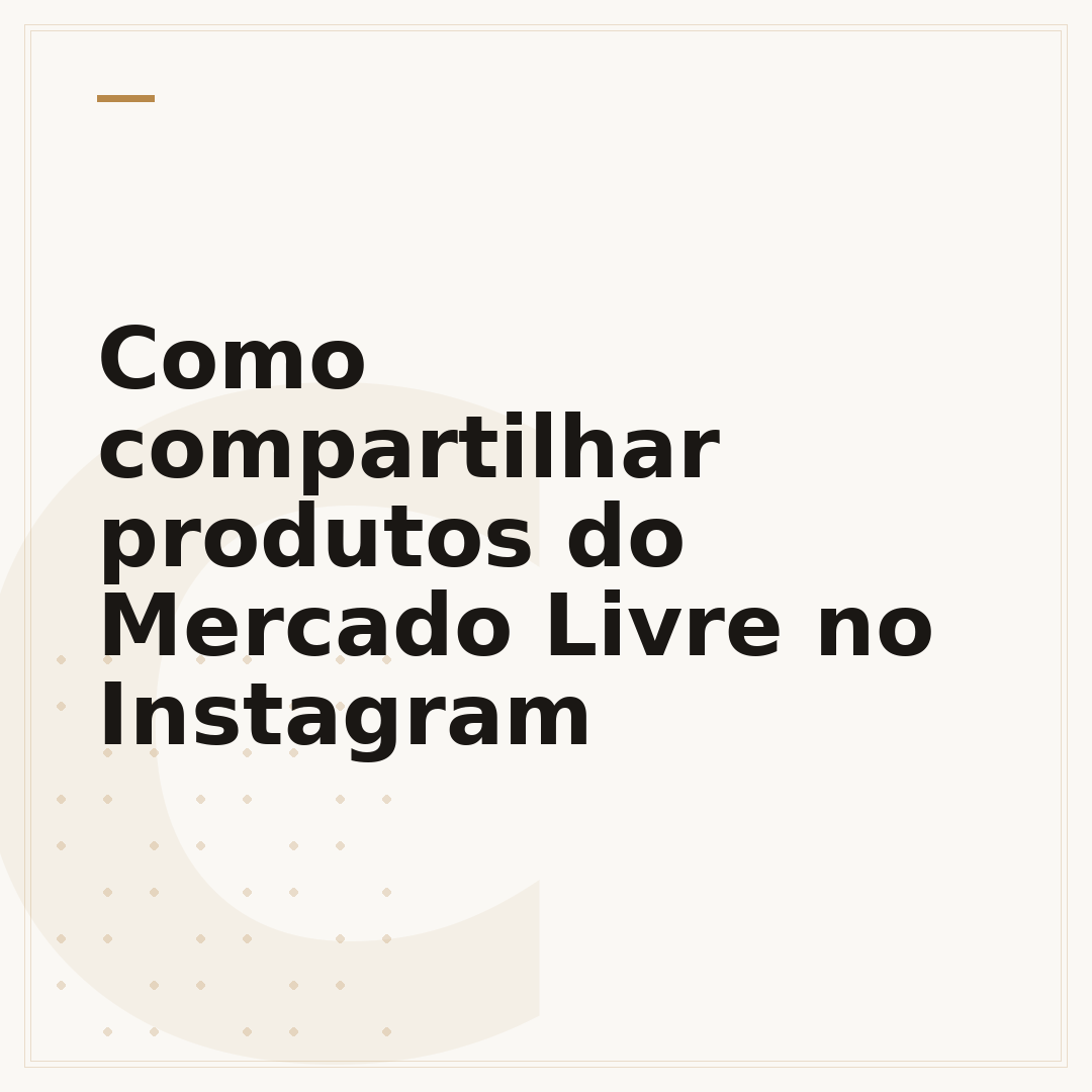 Como compartilhar produtos do Mercado Livre no Instagram