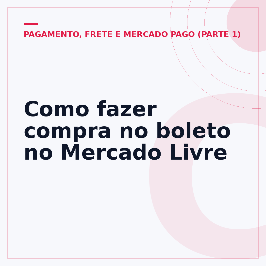 Como fazer compra no boleto no Mercado Livre