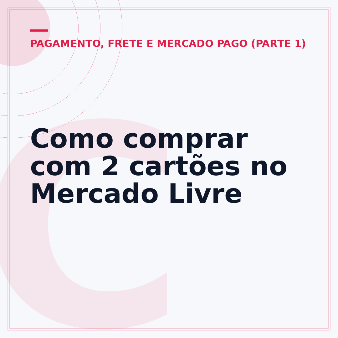 Como comprar com 2 cartões no Mercado Livre