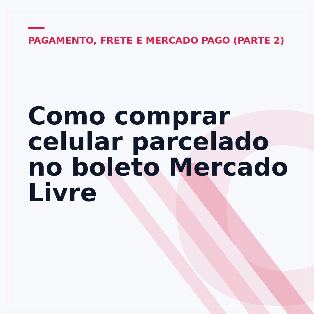 Como comprar celular parcelado no boleto Mercado Livre
