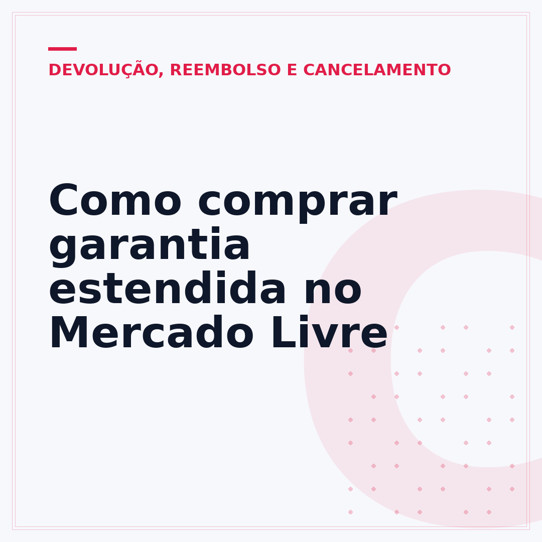 Como comprar garantia estendida no Mercado Livre
