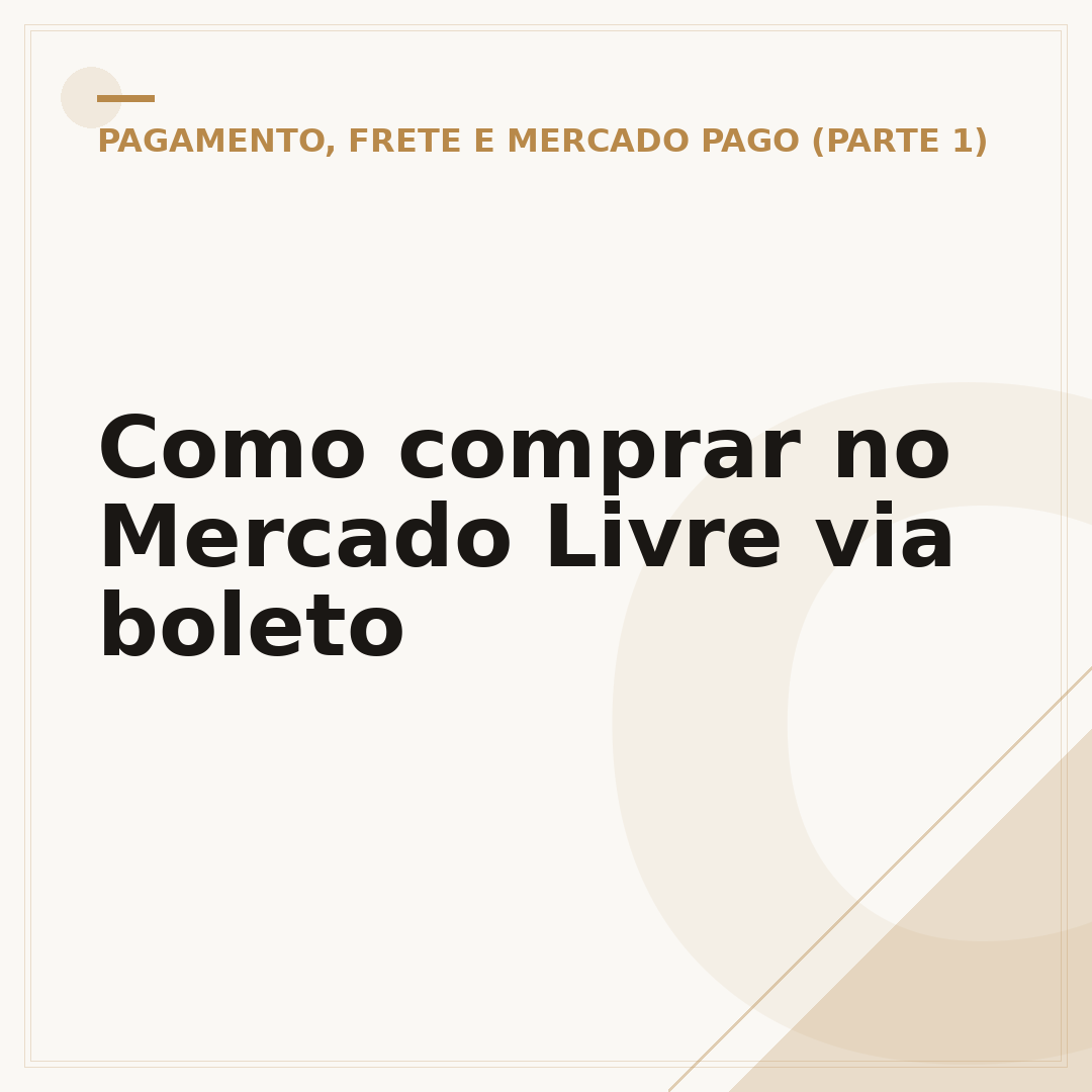Como comprar no Mercado Livre via boleto