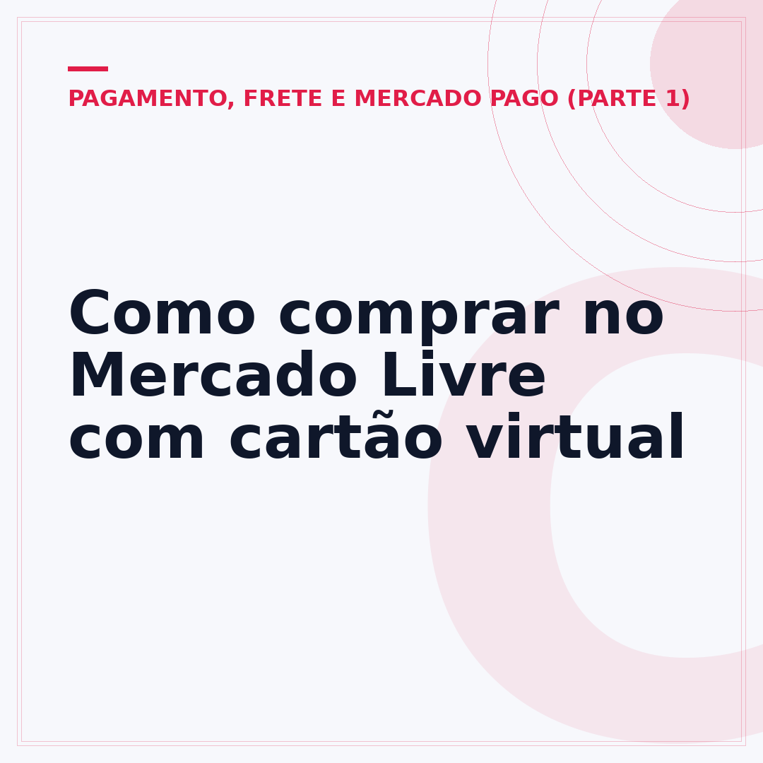 Como comprar no Mercado Livre com cartão virtual