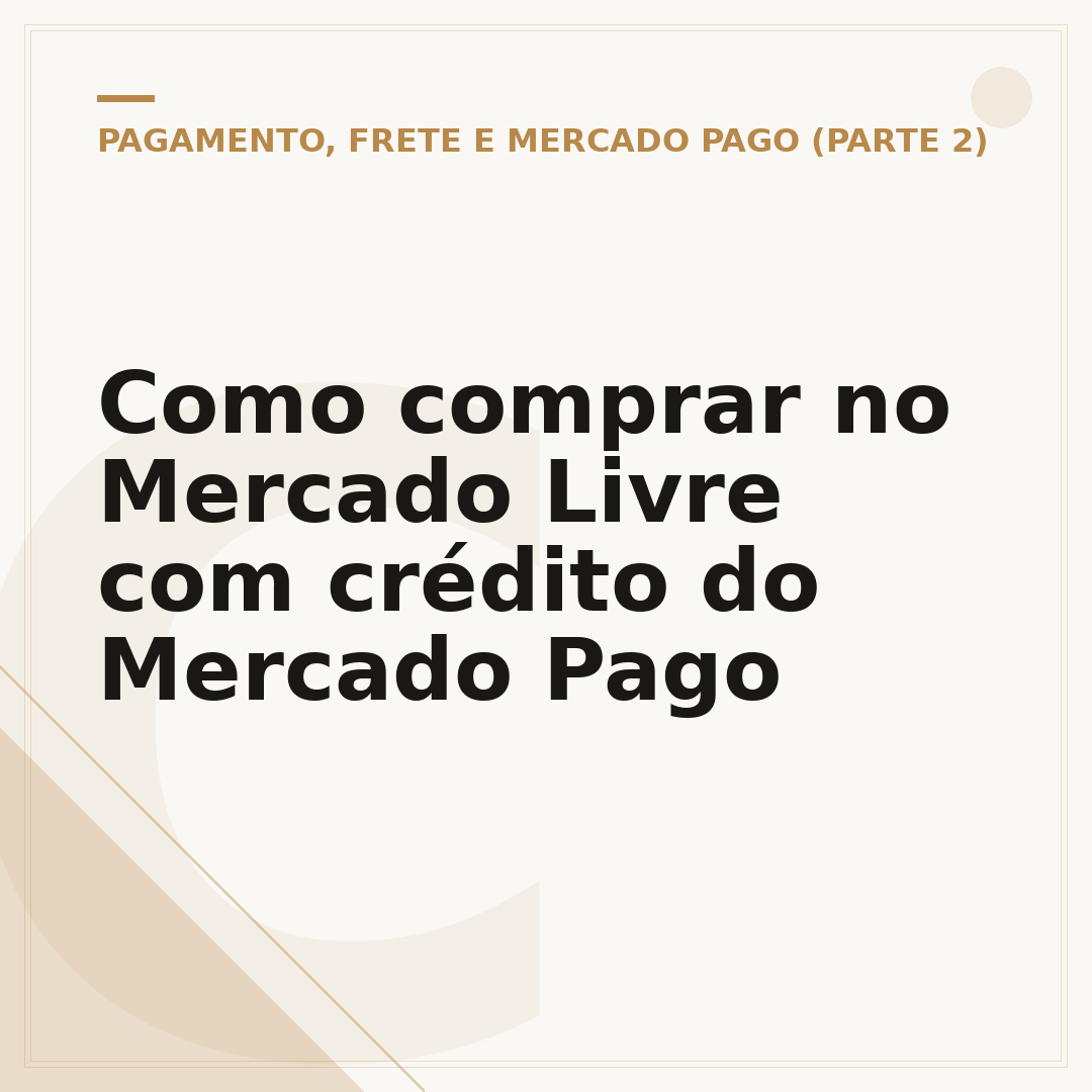 Como comprar no Mercado Livre com crédito do Mercado Pago