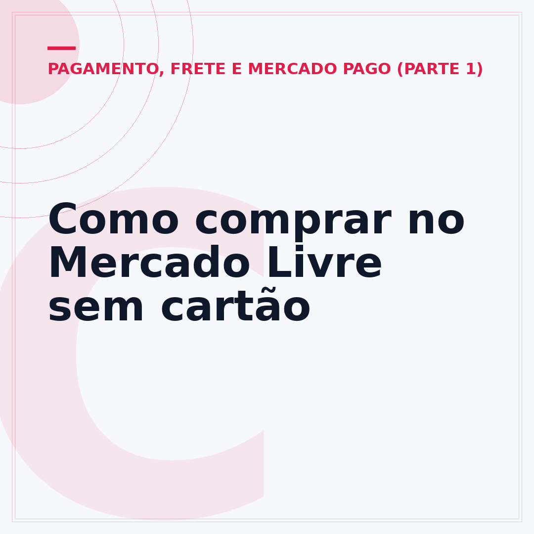 Como comprar no Mercado Livre sem cartão