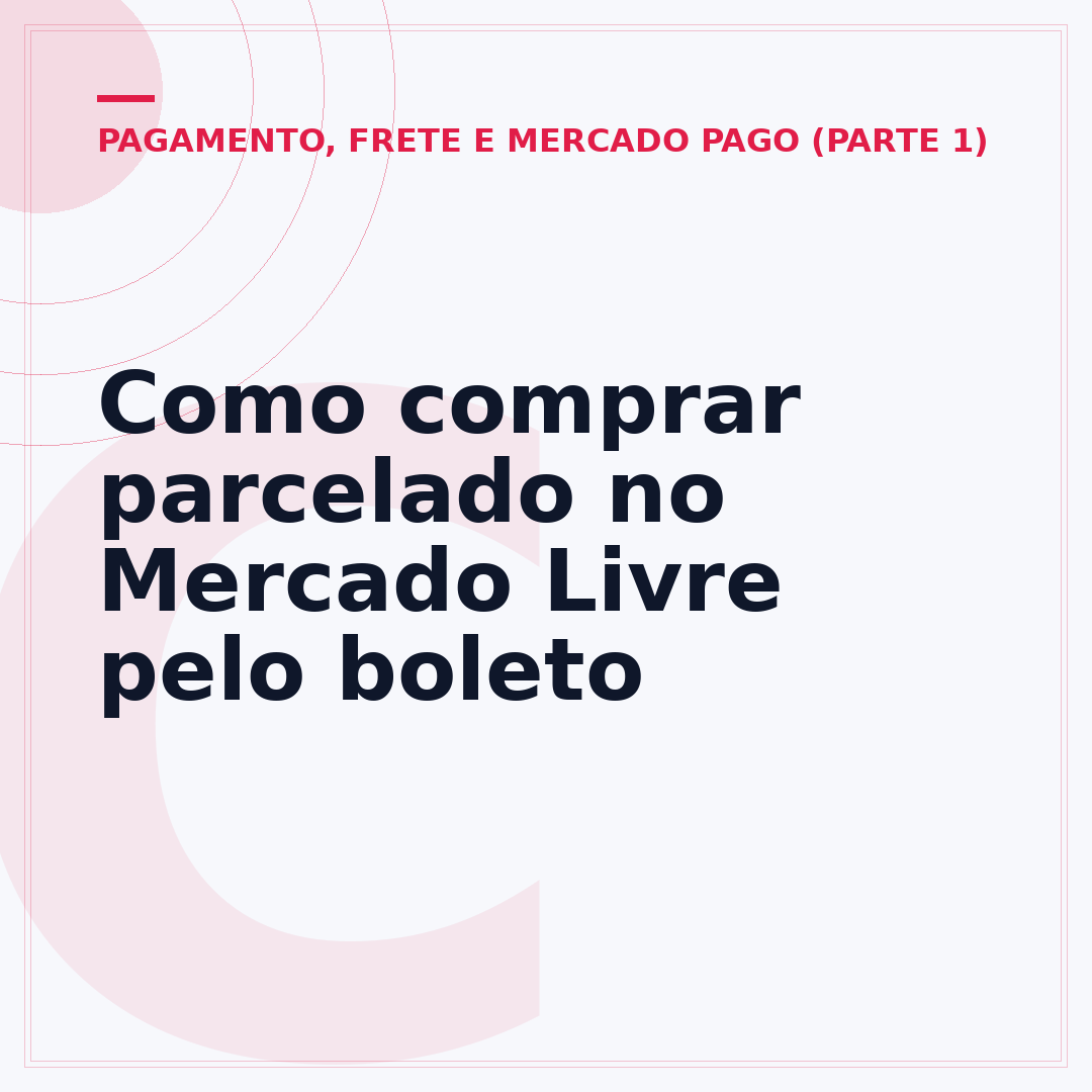 Como comprar parcelado no Mercado Livre pelo boleto