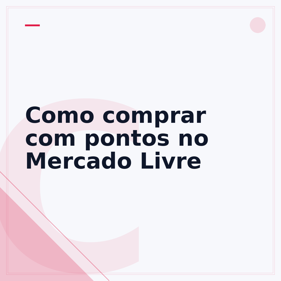 Como comprar com pontos no Mercado Livre