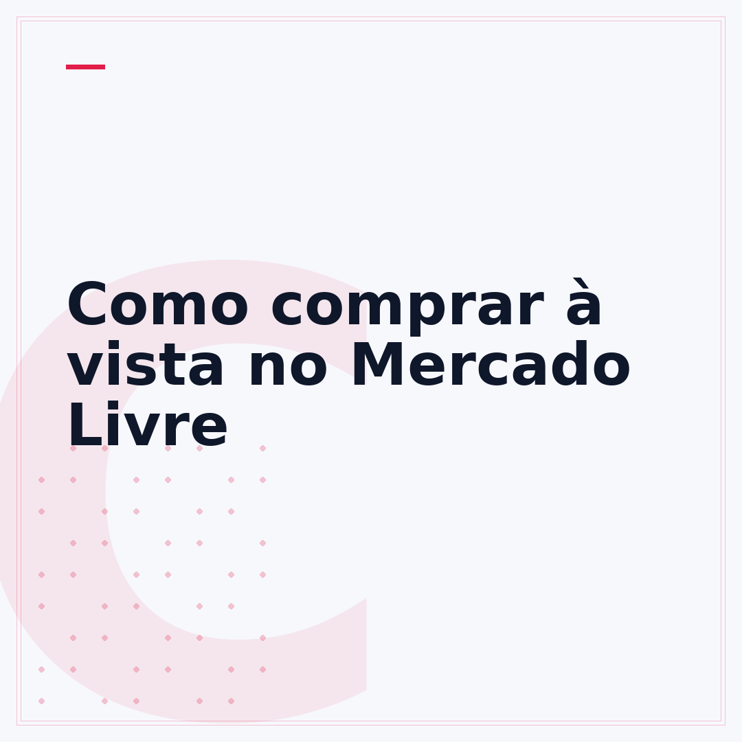 Como comprar à vista no Mercado Livre