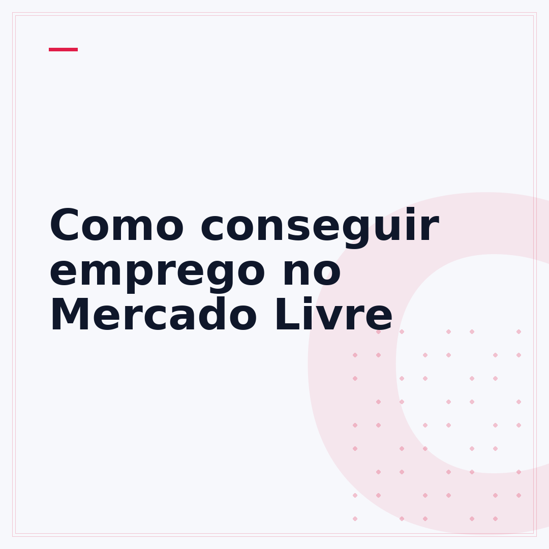 Como conseguir emprego no Mercado Livre