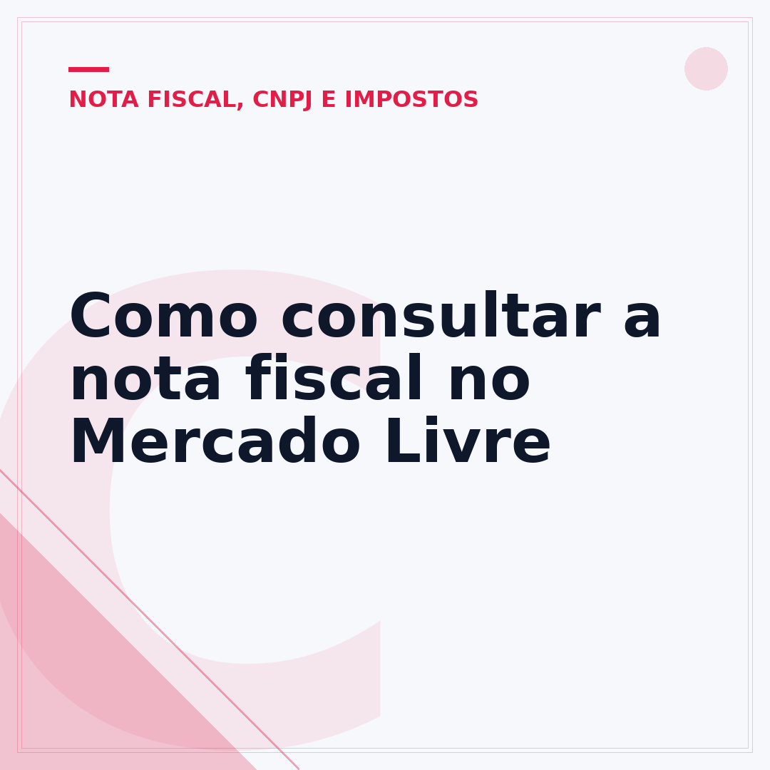 Como consultar a nota fiscal no Mercado Livre
