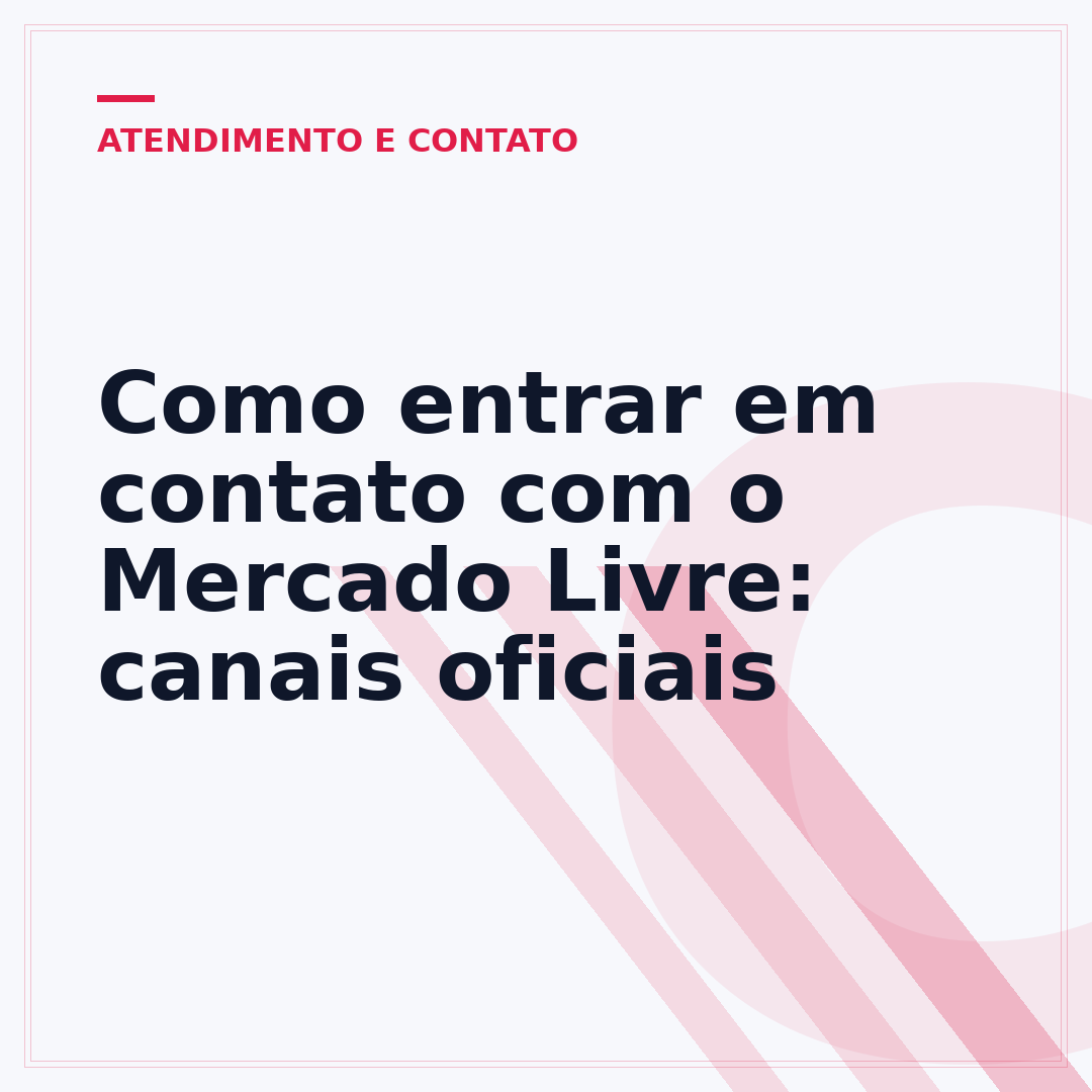 Como entrar em contato com o Mercado Livre: canais oficiais
