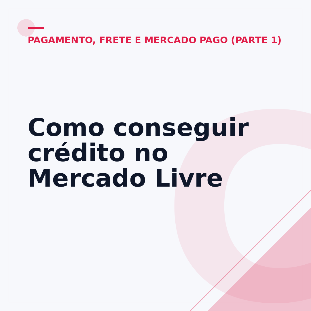 Como conseguir crédito no Mercado Livre